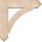 Ekena Millwork Thorton Arts and Crafts Smooth Bracket w/ Offset Brace, Douglas Fir, 7 1/2"W x 30"D x 30"H BKT0806X30X30THR03SDF - alternate 4